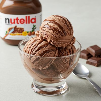 Nutella Chocolate Ice Cream